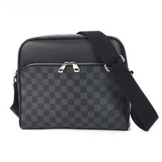 Louis Vuitton N41408 Dayton Reporter PM Umhängetasche Damier Graphite Canvas