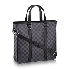 Louis Vuitton N41467 Tadao PM Aktentasche Damier Graphite Canvas