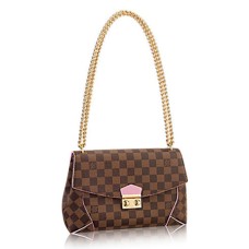 Louis Vuitton N41597 Caissa Clutch Umhängetasche Damier Ebene Canvas