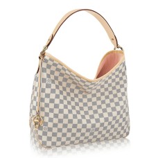Louis Vuitton N41607 Entzückende MM Hobo Bag Damier Azur Canvas
