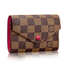 Louis Vuitton N41659 Victorine Geldbörse Damier Ebene Canvas