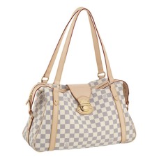 Louis Vuitton N42220 Stresa PM Umhängetasche Damier Azur Canvas