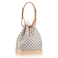Louis Vuitton N42222 Noe Umhängetasche Damier Azur Canvas