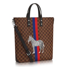 Louis Vuitton N42702 Atlas Tote Aktentasche Damier Ebene Canvas