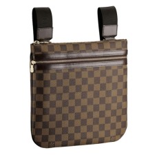 Louis Vuitton N51111 Pochette Bosphore Umhängetasche Damier Ebene Canvas