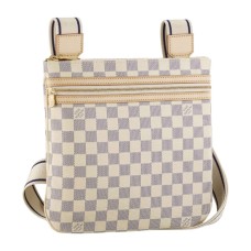 Louis Vuitton N51112 Pochette Bosphore Umhängetasche Damier Azur Canvas