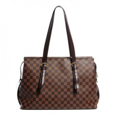 Louis Vuitton N51119 Chelsea Umhängetasche Damier Ebene Canvas