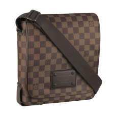 Louis Vuitton N51210 Brooklyn PM Umhängetasche Damier Ebene Canvas