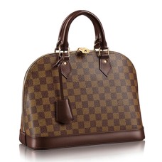 Louis Vuitton N53151 Alma PM Tragetasche Damier Ebene Canvas