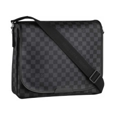 Louis Vuitton N58029 Daniel MM Umhängetasche Damier Graphite Canvas