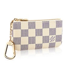 Louis Vuitton N62659 Schlüsseletui Damier Azur Canvas