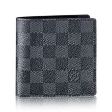 Louis Vuitton N62664 Marco Geldbörse Damier Graphit Canvas